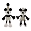 Ensemble De Petites Peluches Mickey Et Minnie Steamboat Willie Disney100 Decades