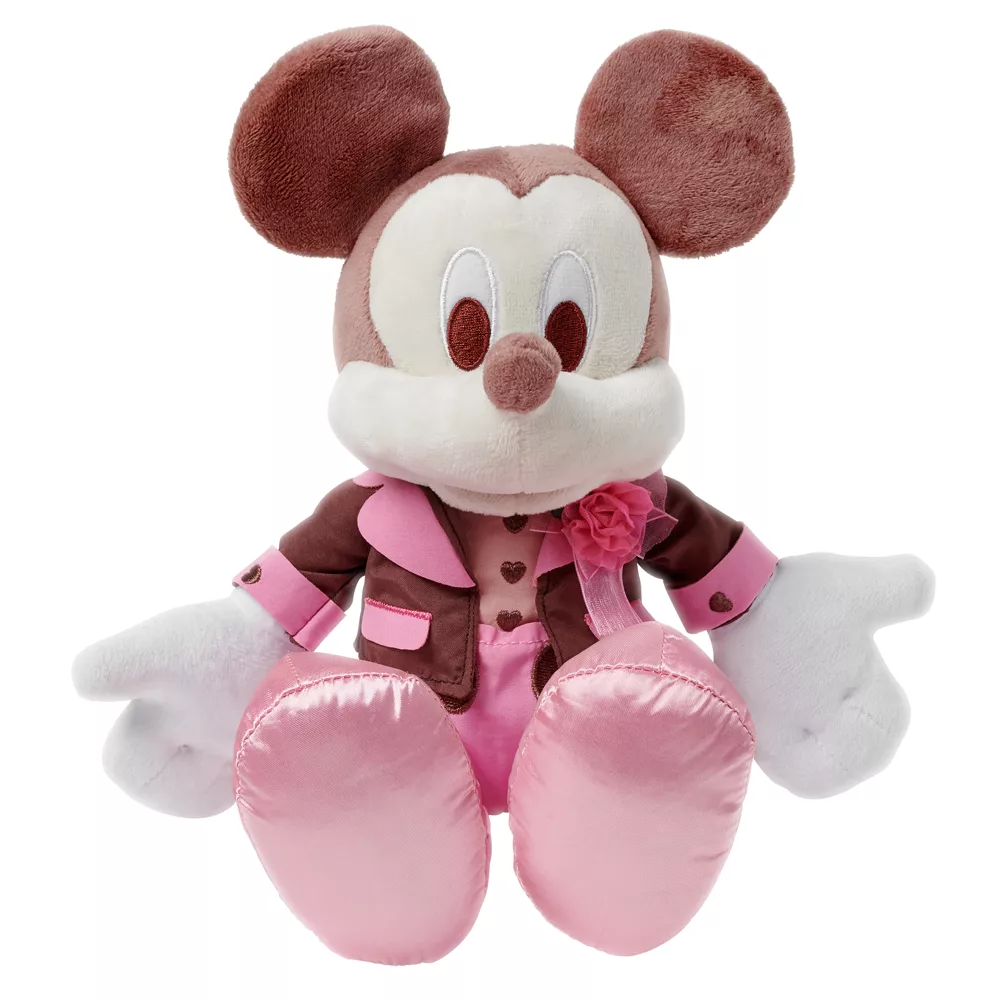 Disney Store Peluche Moyenne Mickey De La Saint-Valentin