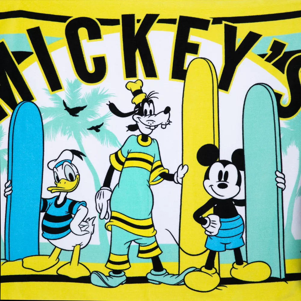 Disney Store Serviette De Plage Mickey Et Ses Amis – Image 2