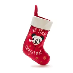 Disney Store Chaussette Mon Premier Noël Mickey Pour Bébés