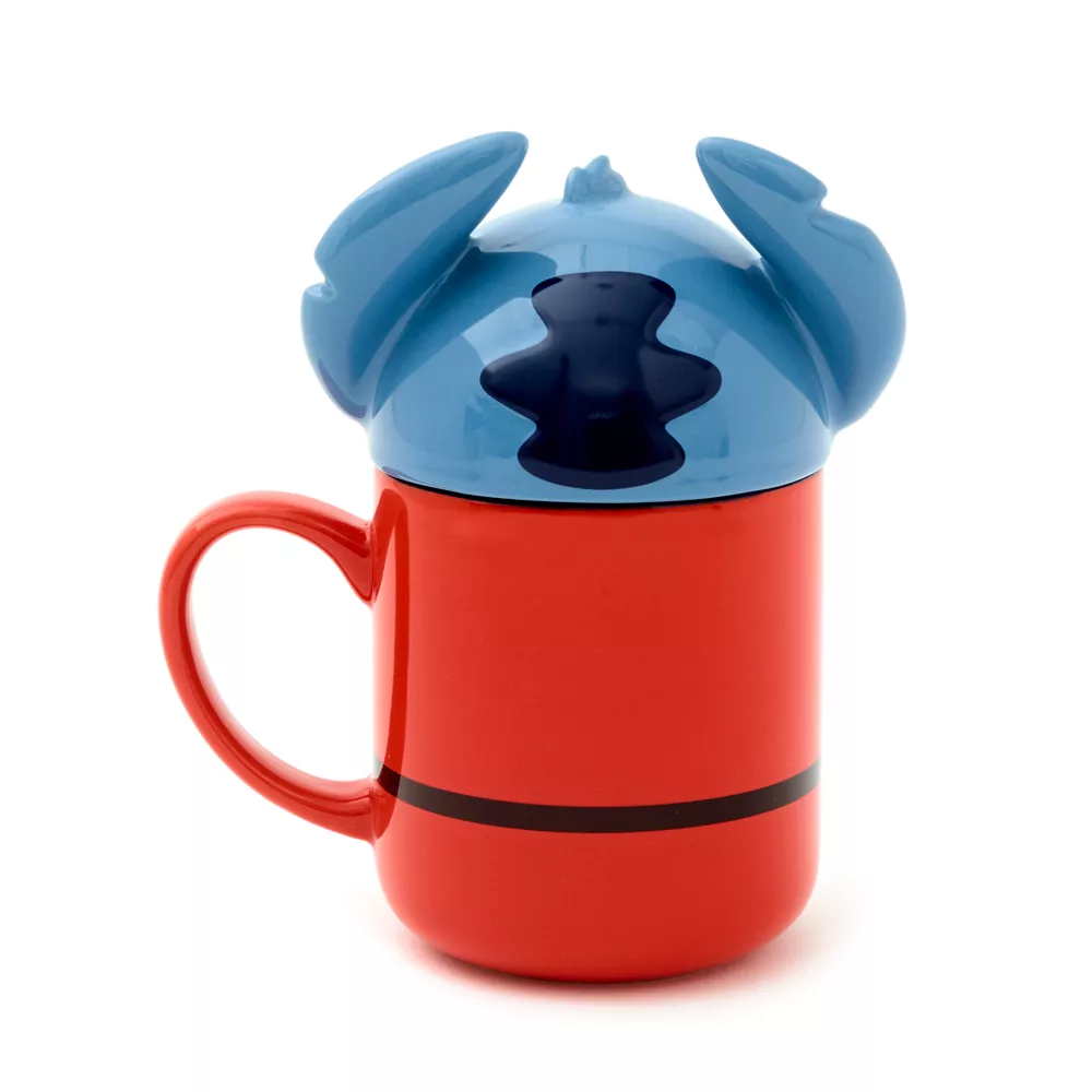 Disney Store Mug Stitch Avec Couvercle – Image 2