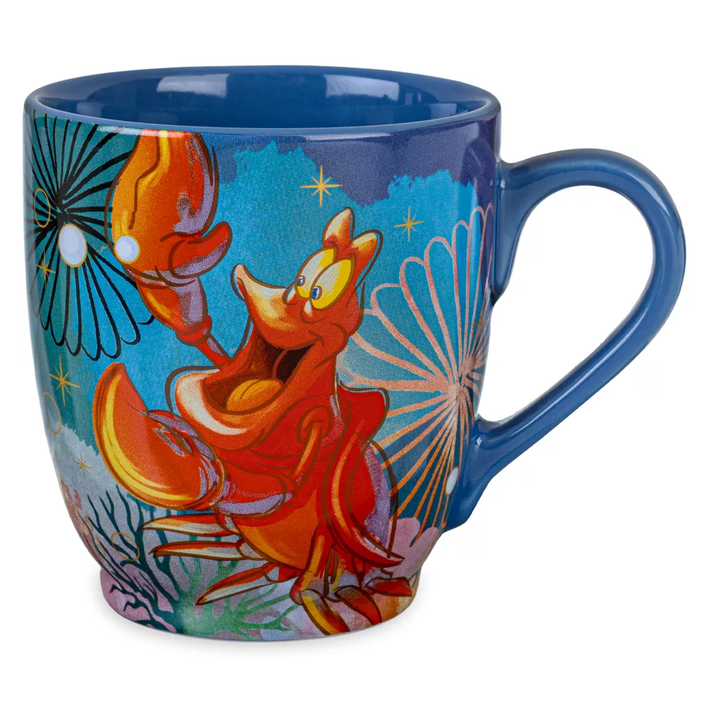 Disney Store Mug Sébastien Et Polochon, La Petite Sirène – Image 2