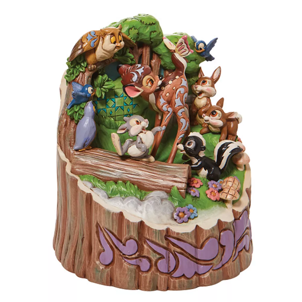 Enesco Figurine Bambi "Carved By Heart"