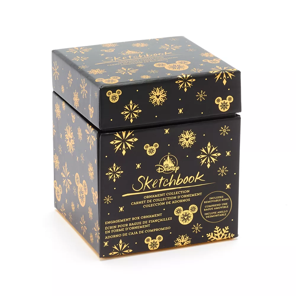 Disney Store Décoration Boîte De Bague De Fiançailles Mickey à Suspendre – Image 6