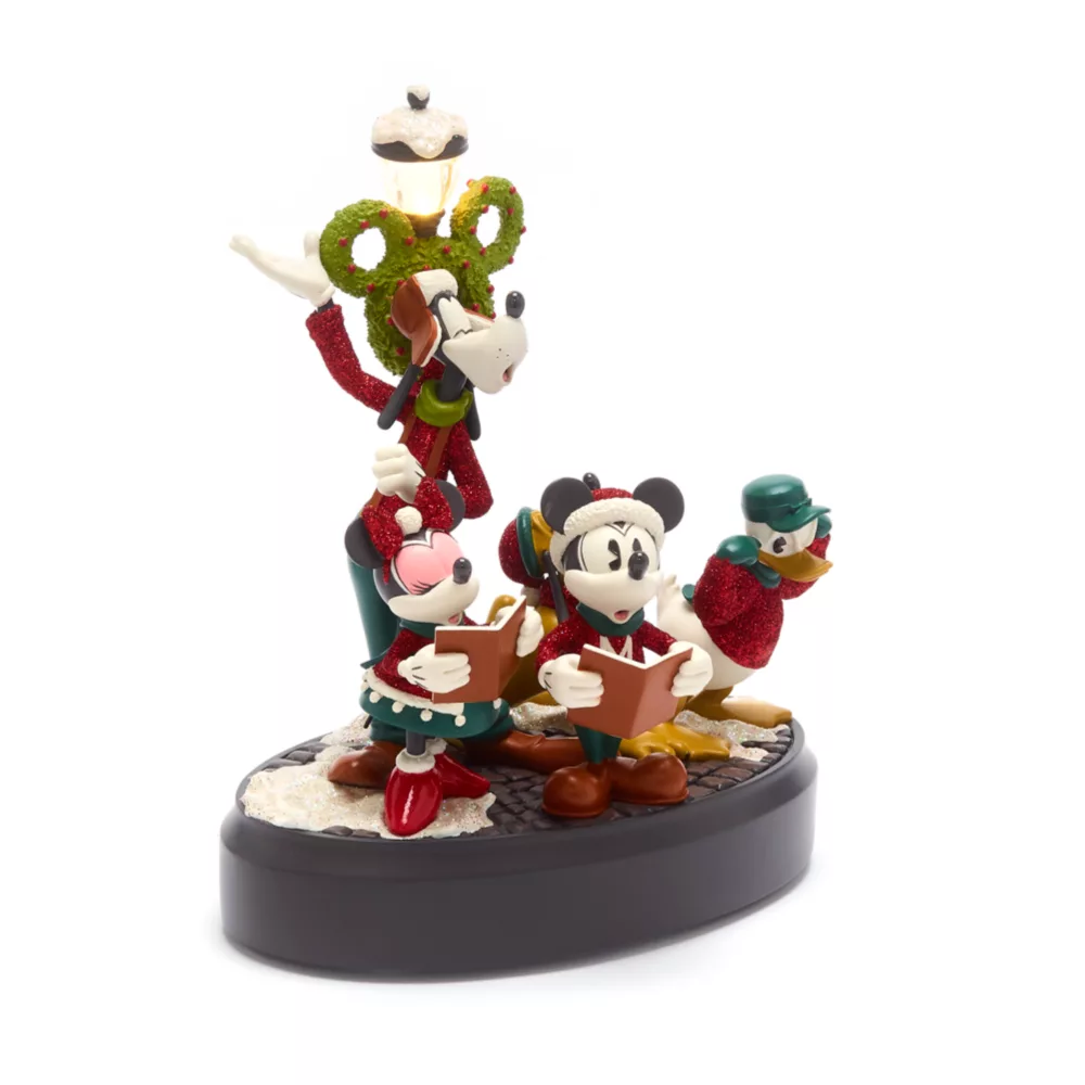 Disney Store Figurine Musicale De Noël Vintage Mickey Et Ses Amis – Image 3