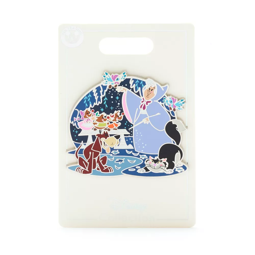 Disney Store Pin's Marraine La Bonne Fée Et Ses Amis, Cendrillon – Image 2