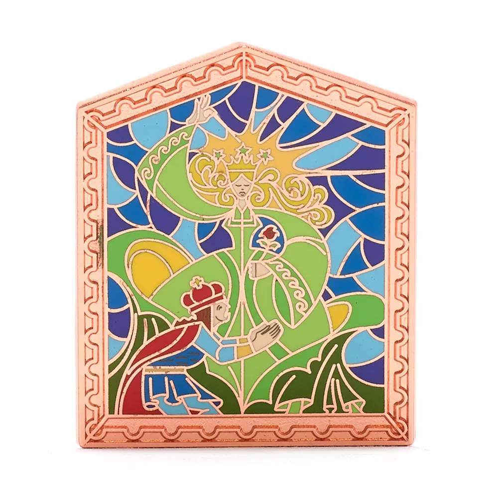 Disney Store Ensemble De Pin's Mystère La Belle Et La Bête Windows Of Love – Image 4