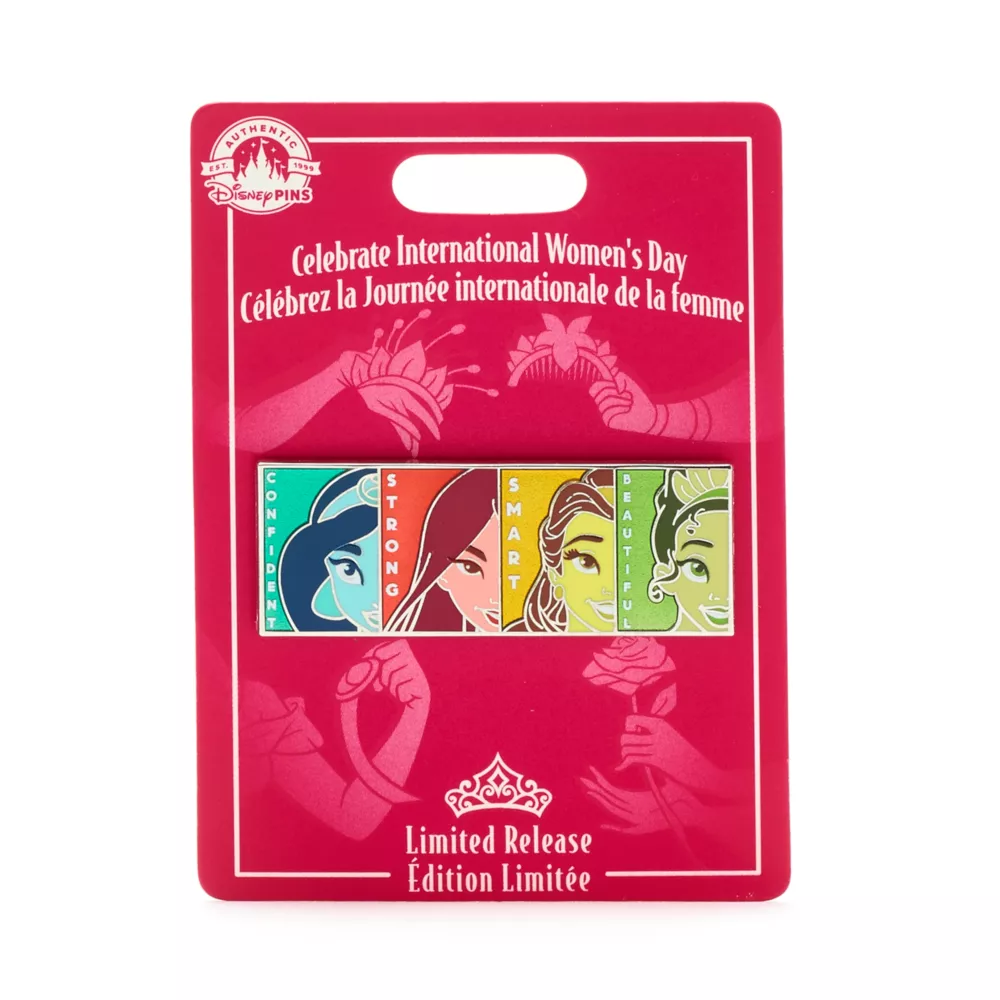 Disney Store Pin's Princesses Disney Pour La Journée Internationale Des Droits Des Femmes – Image 2