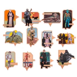 Disney Store Ensemble De Pin's Mystère Star Wars Planets Tatooine En édition Limitée
