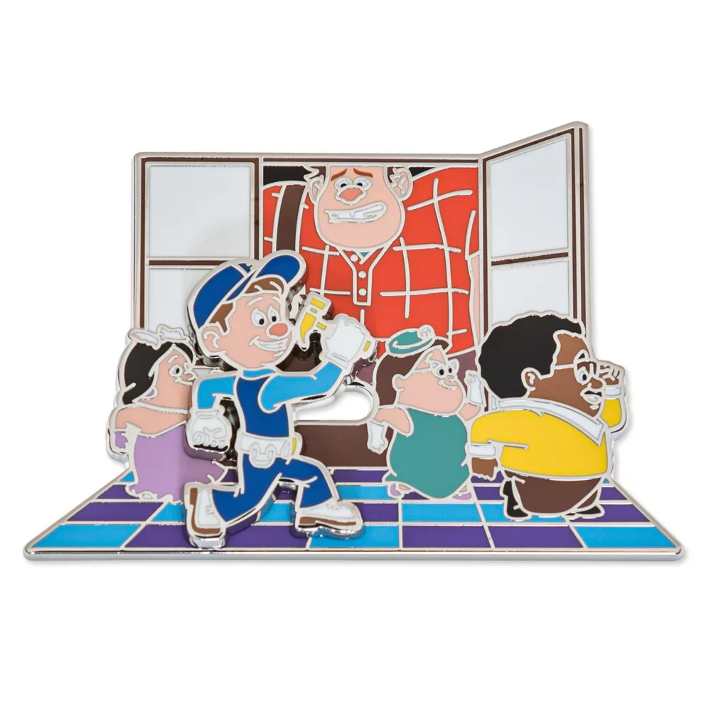 Disney Store Pin's Les Mondes De Ralph En édition Limitée