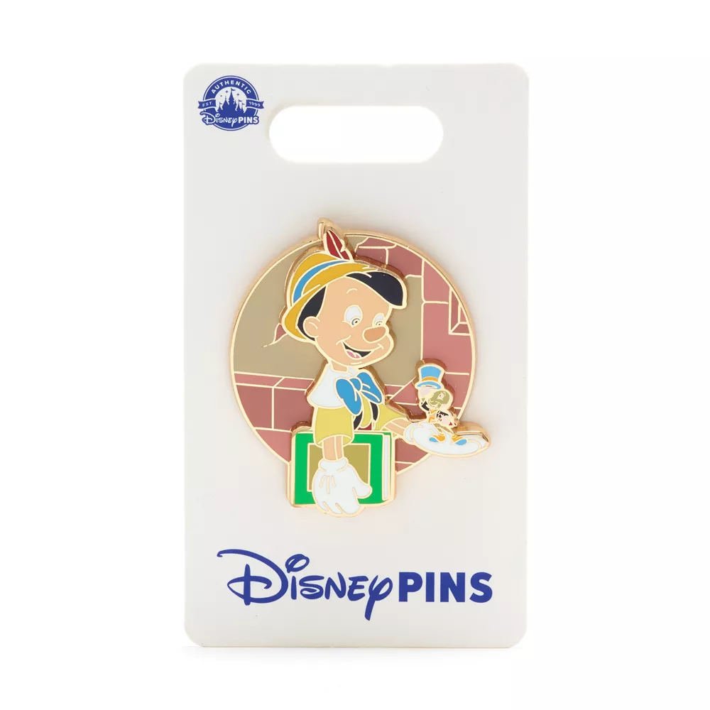 Disney Store Pin's Pinocchio Et Jiminy Cricket – Image 2