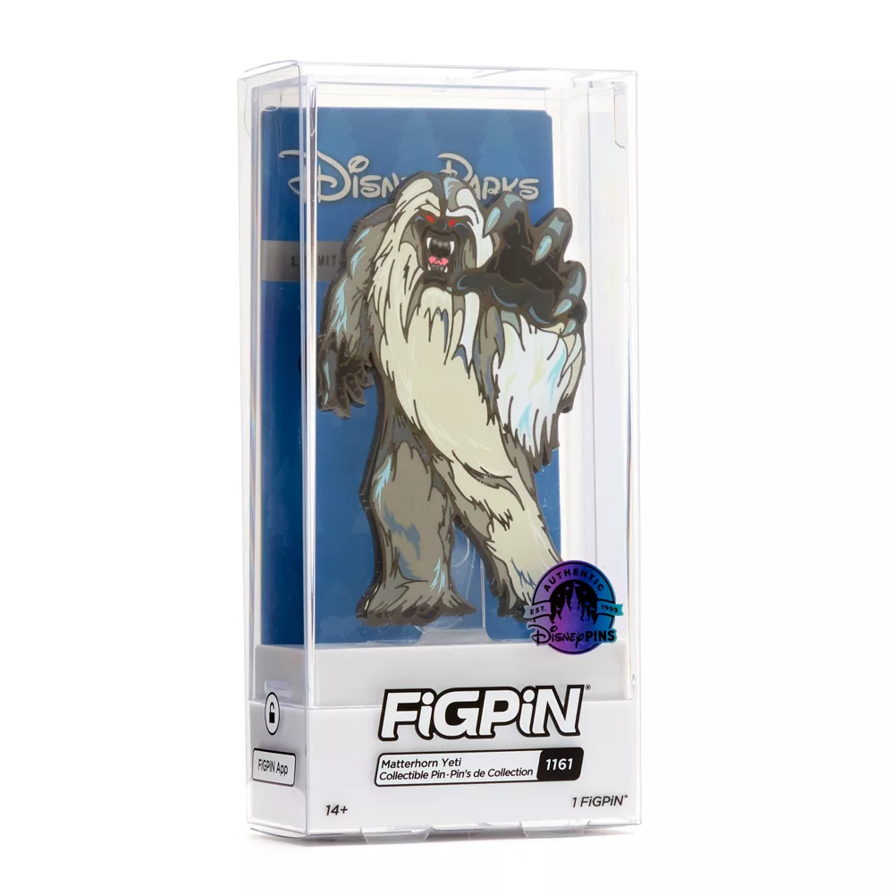 Disneyland Pin's FiGPiN Yeti Matterhorn, Matterhorn Bobsleds – Image 3